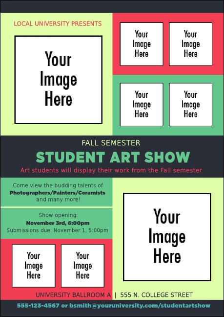 Image Upload Club Flyer