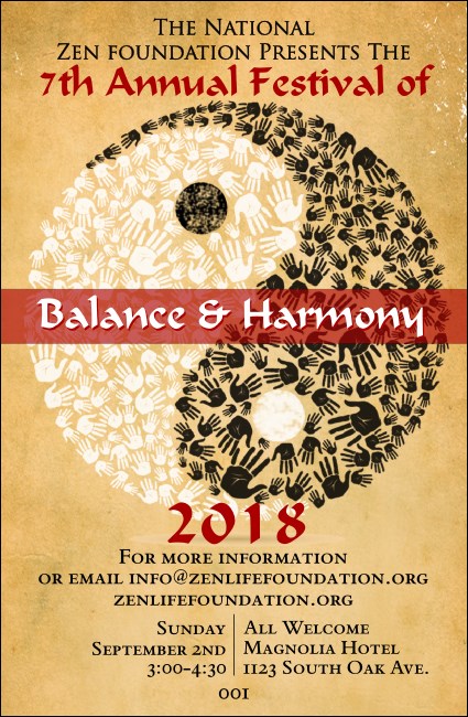 Yin Yang Drink Ticket Product Front