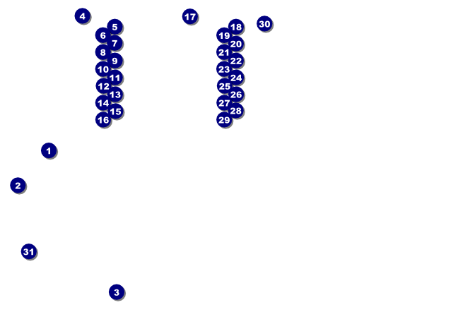 Soccer Schedule Club Flyer Front Field Markers