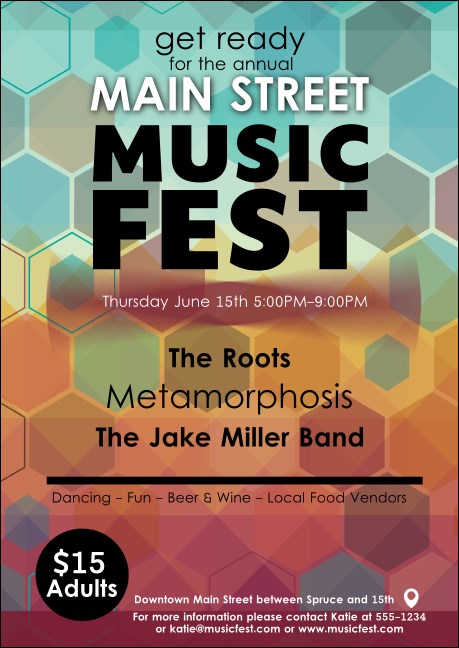 Music Festival Club Flyer