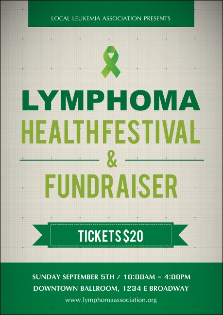 Lymphoma Postcard Product Front