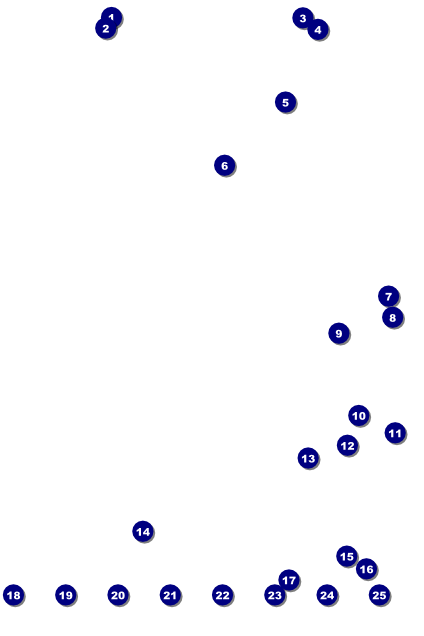 French Logo Poster Front Field Markers