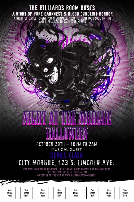 Demon Explosion Logo Poster Product Front