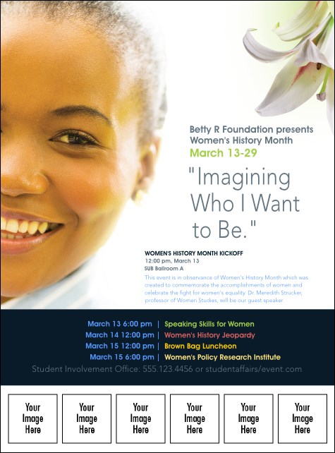 Women's Expo 4 Logo Flyer Product Front