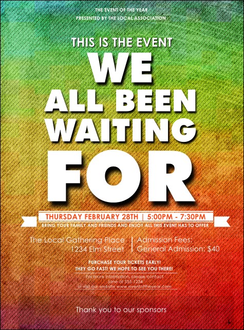 Rainbow Flyer Product Front