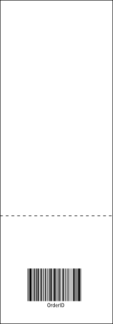 Chinese Raffle Ticket Product Back