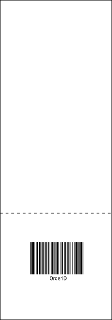 Chocolate Raffle Ticket Product Back