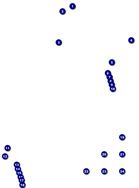 Soccer Ribbon Logo Flyer Front Field Markers