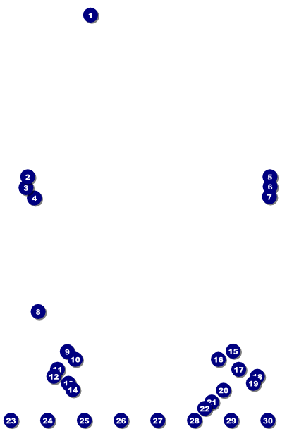 Sixties Logo Poster Front Field Markers