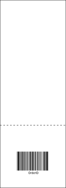 Animal Print Reserved Event Ticket Product Back