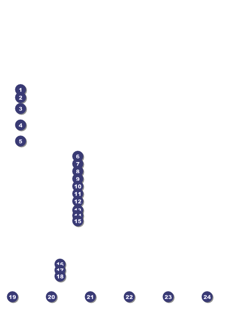 New Mexico Flyer Front Field Markers