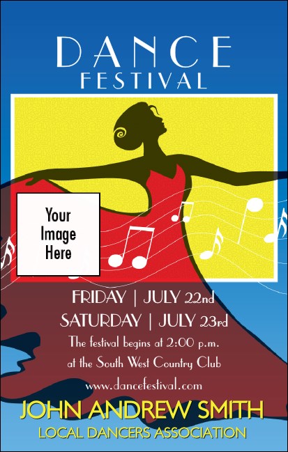 Dance Festival VIP Event Badge Medium