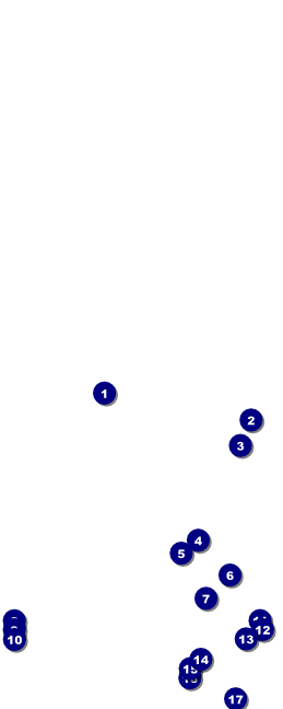 Masquerade Ball Table Tent Front Field Markers