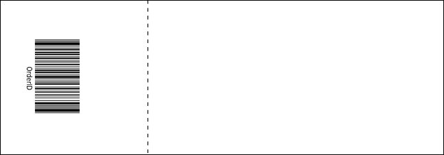 All Purpose Corners Black and White Raffle Ticket Product Back