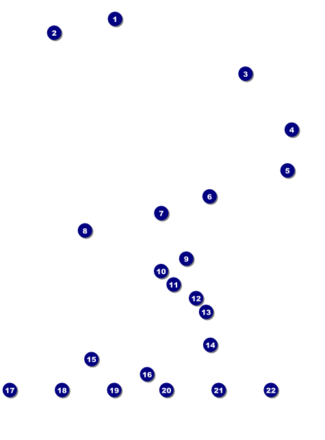 All Purpose Triangles Black and White Image Flyer Front Field Markers