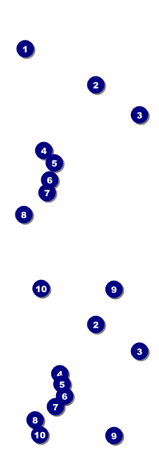 Spring Festival Event Ticket Front Field Markers