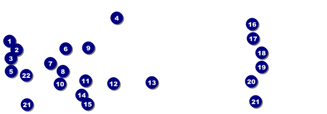 LAX Stick Raffle Ticket Front Field Markers