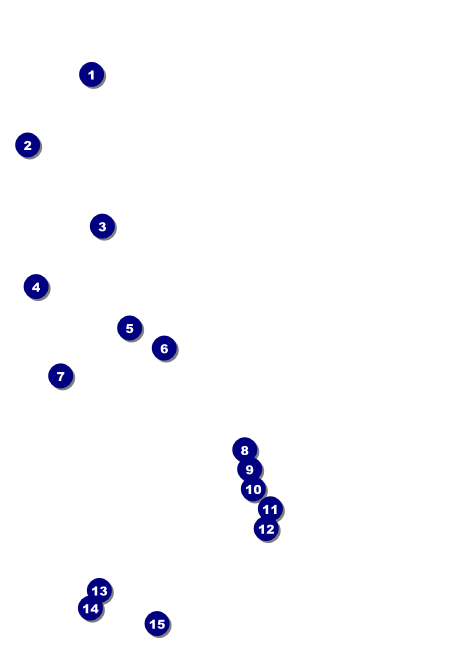 Masquerade Event Invitation Front Field Markers