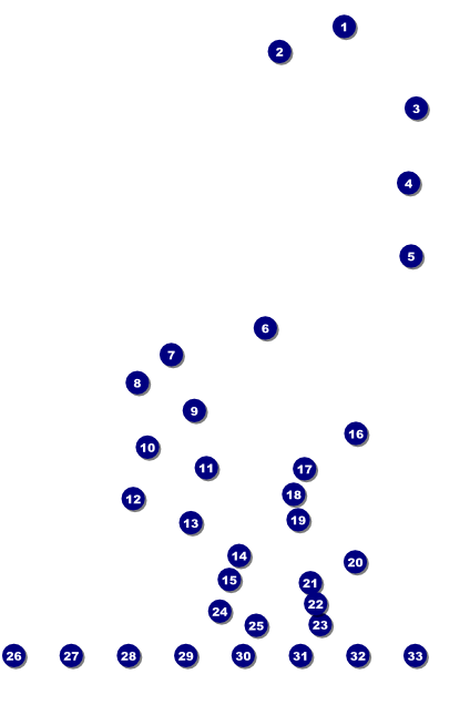 Dart Tournament Image Poster Front Field Markers