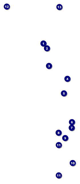 All Purpose Circle Hang Tag Front Field Markers