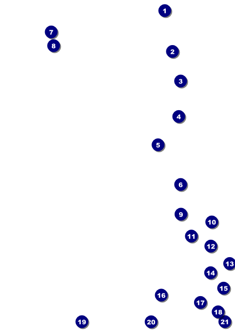 Modern Rodeo Postcard Mailer Front Field Markers