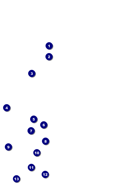 Fall Leaves Postcard Mailer Front Field Markers