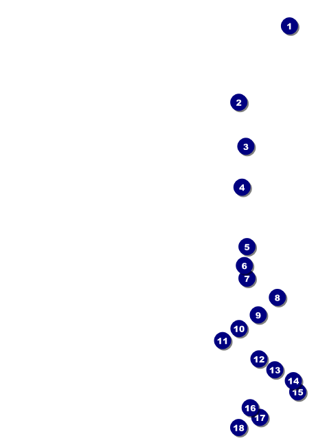 Rugby Tournament Invitation Front Field Markers