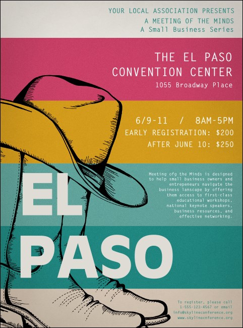 El Paso Flyer Product Front