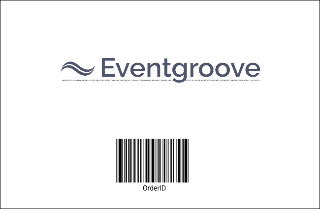Sports Ticket Black & Yellow Drink Ticket Product Back