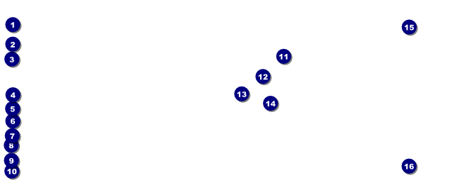 MMA The Fight Night VIP Pass Front Field Markers