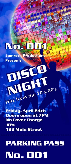 Disco Hang Tag Product Front