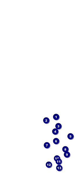 Hip Hop Table Tent Front Field Markers