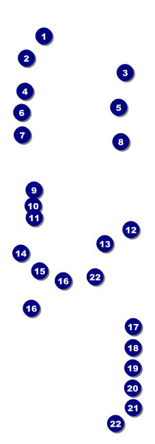 Valentine's Dinner Date  Raffle Ticket Front Field Markers