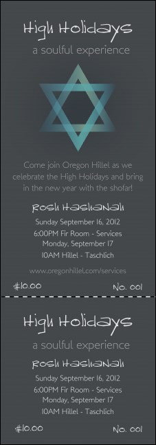 High Holidays Event Ticket