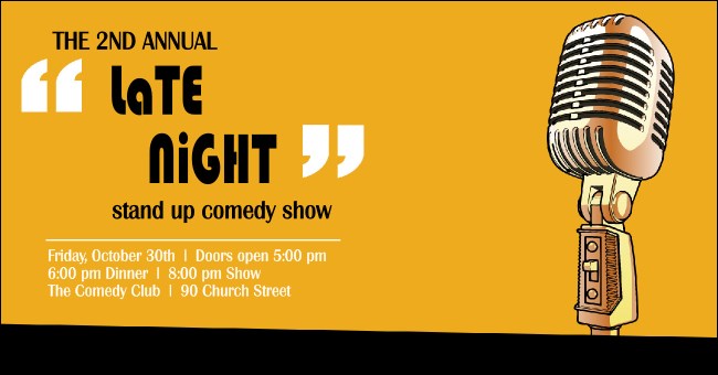 Comedy Retro Facebook Ad