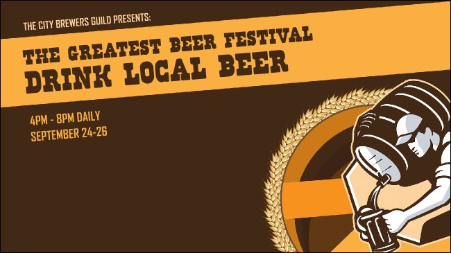Beer Festival - Artisan Facebook Event Cover