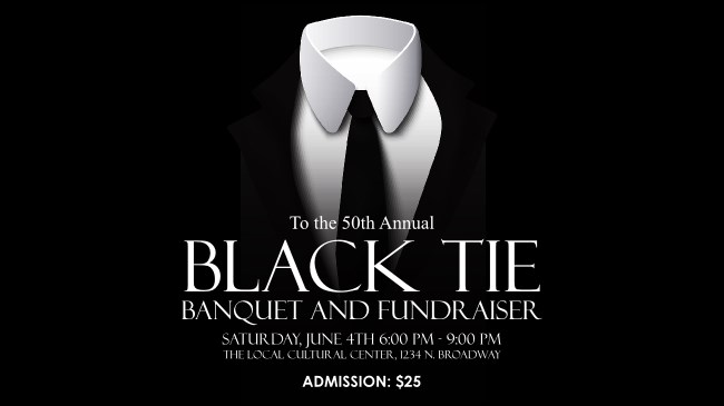 Black Tie Gala Facebook Event Cover