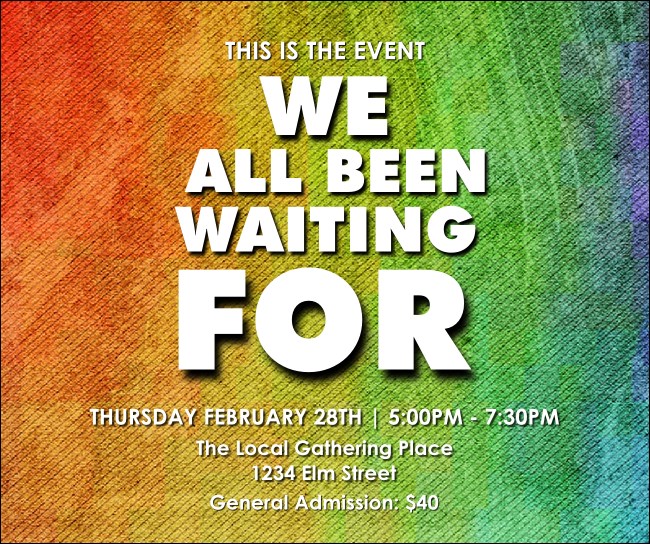 Rainbow Facebook Post