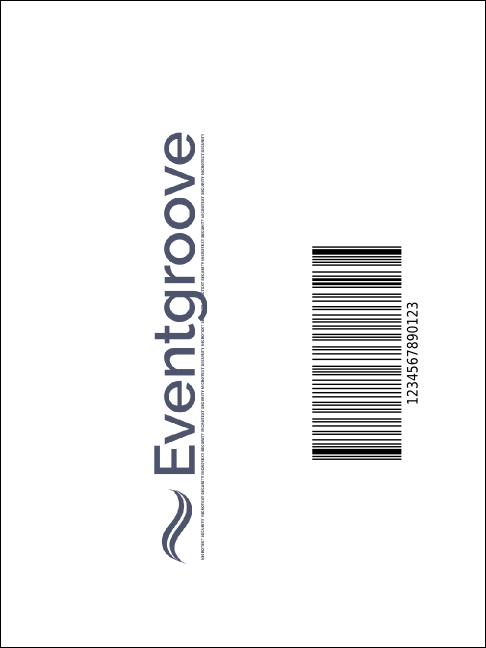 Basketball Court Economy Event Badge Product Back