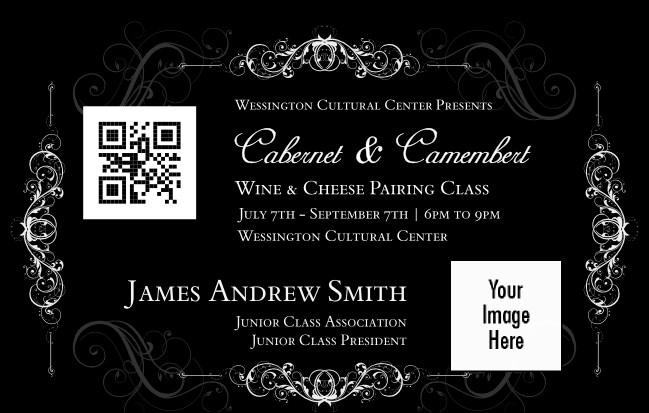 Black Tie Gala 2 VIP Event Badge Medium Product Front