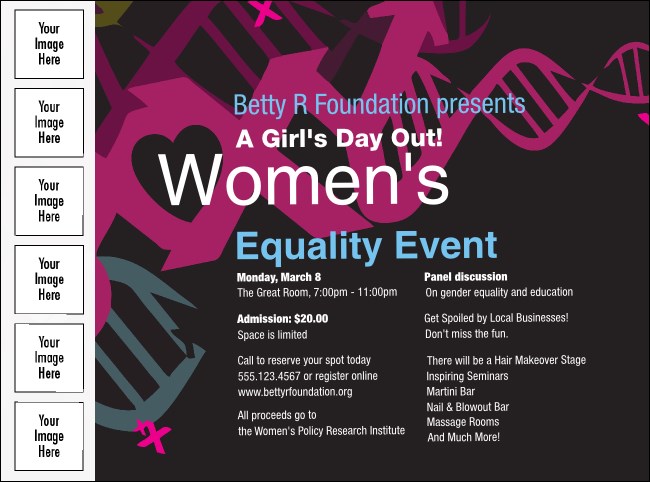 Equality Logo Flyer Product Front