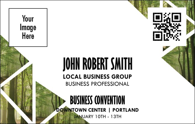 Conference Series: All Purpose Trees VIP Event Badge Medium Product Front