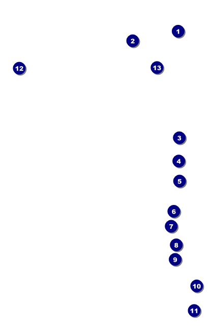 Heart Health VIP Event Badge Medium Front Field Markers