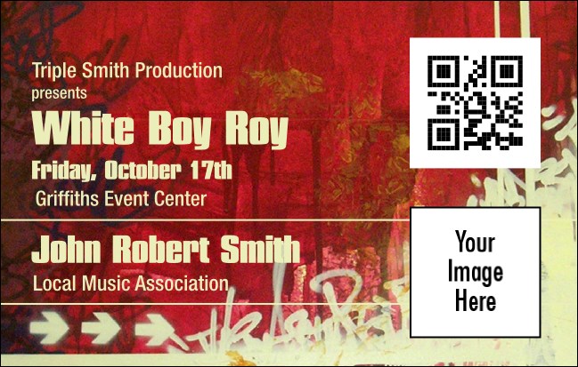 Hip Hop VIP Event Badge Medium