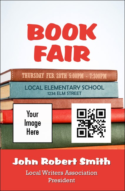 Book Fair VIP Event Badge Small Product Front