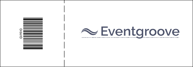 Hip Hop Graffiti Event Ticket Product Back