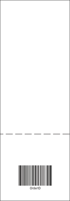 Versus Black Event Ticket Product Back