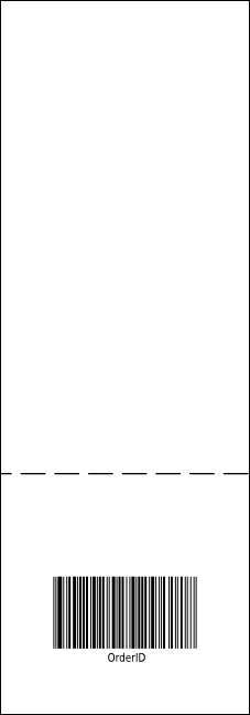 Portland General Admission Ticket (black and white) Product Back