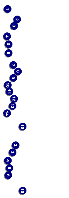 Cap and Gown General Admission Ticket Front Field Markers