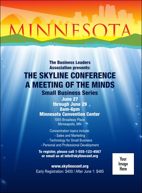 Minnesota Invitation Product Front
